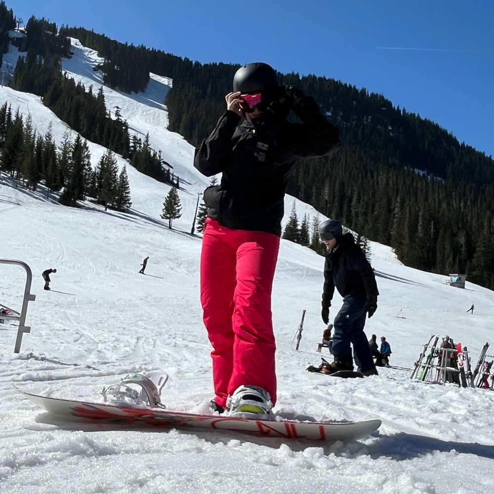 Pink Roxy Backyard Insulated Snow Pants